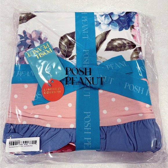 Posh Peanut Bedding Posh Peanut Hydrangea And Pink Polka Dot Patoo